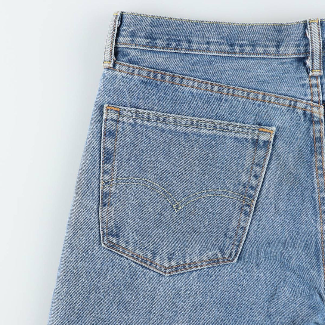 Levi's tapered denim pants, men's size W37 (approx.) cotton blue type Vintage Second Hand