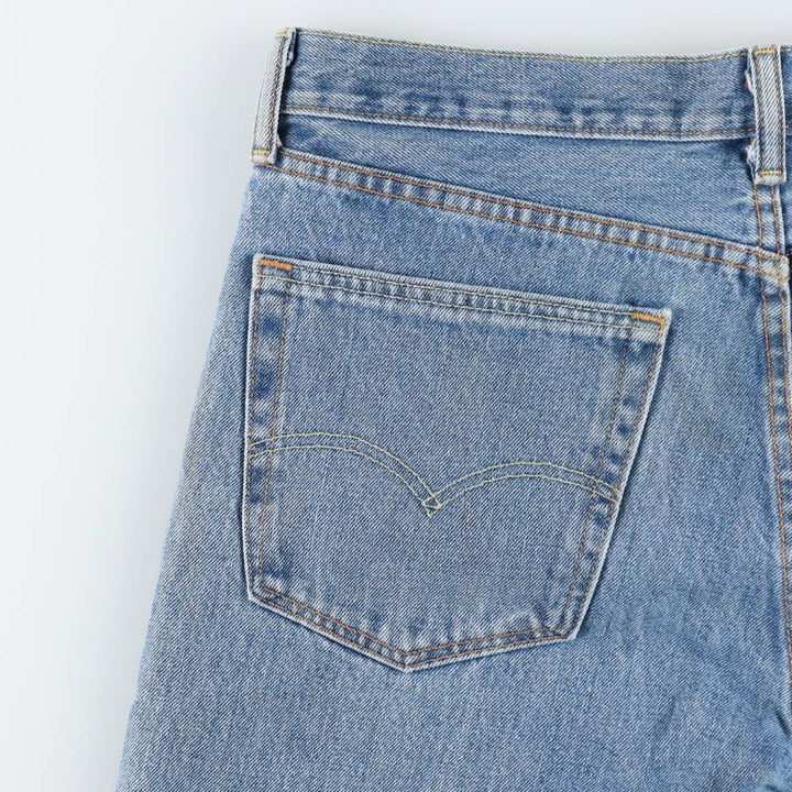 Levi's tapered denim pants, men's size W37 (approx.) cotton blue type Vintage Second Hand