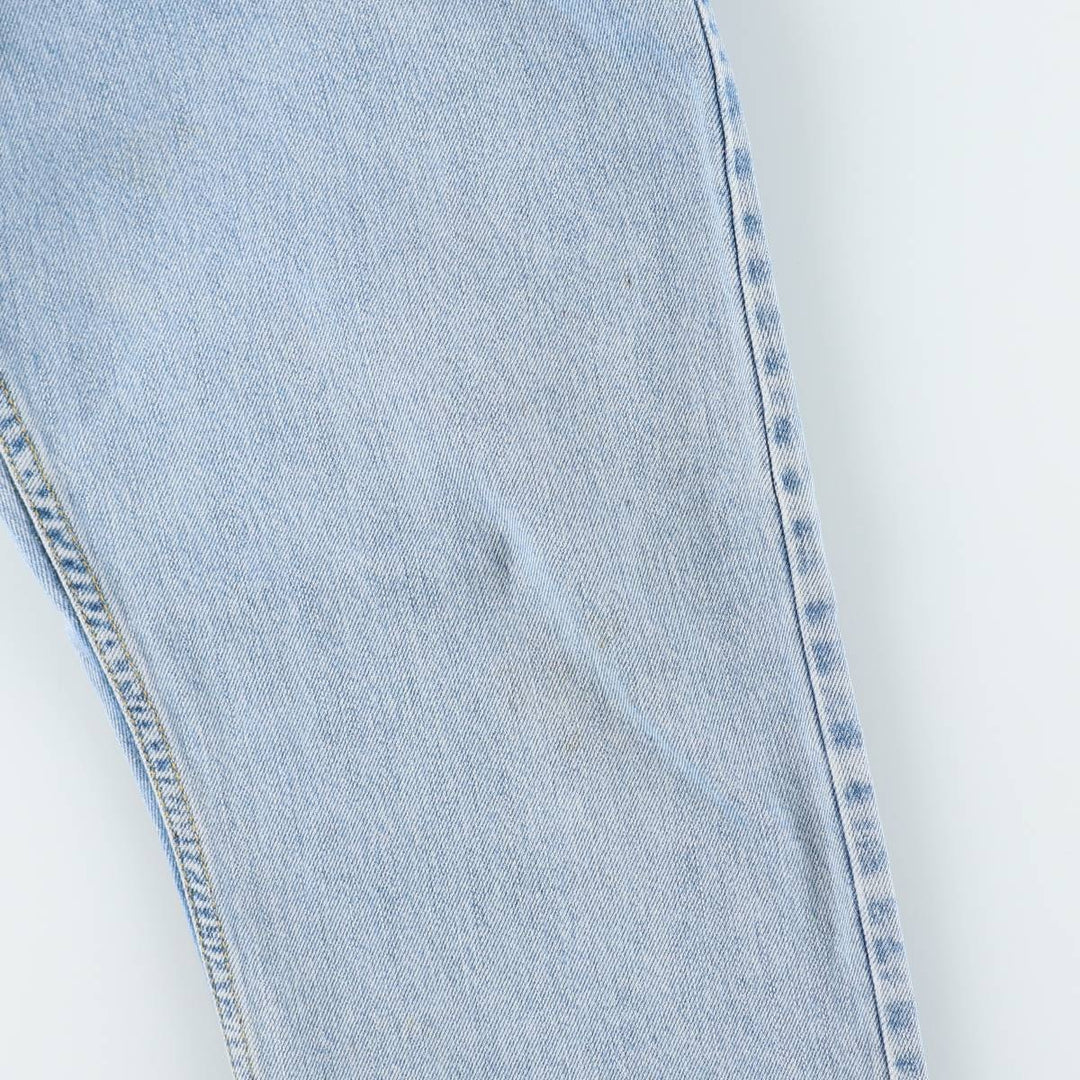 Levi's 505 REGULAR FIT tapered denim pants for men, size w35 cotton blue type Vintage Second Hand