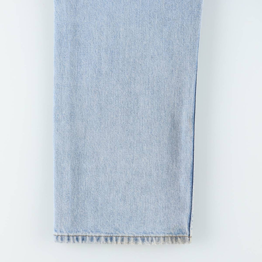 Levi's 505 REGULAR FIT tapered denim pants for men, size w35 cotton blue type Vintage Second Hand