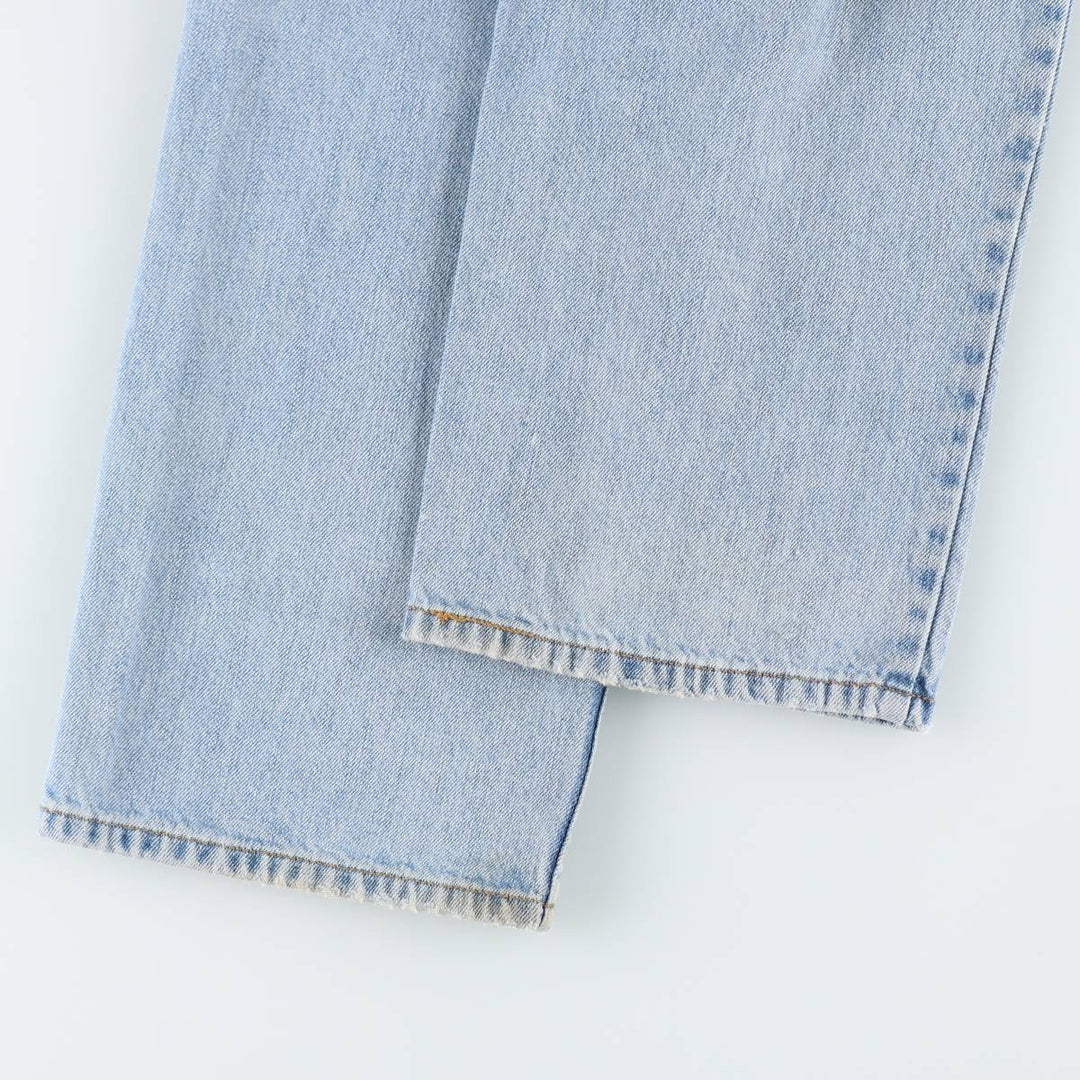 Levi's 505 REGULAR FIT tapered denim pants for men, size w35 cotton blue type Vintage Second Hand