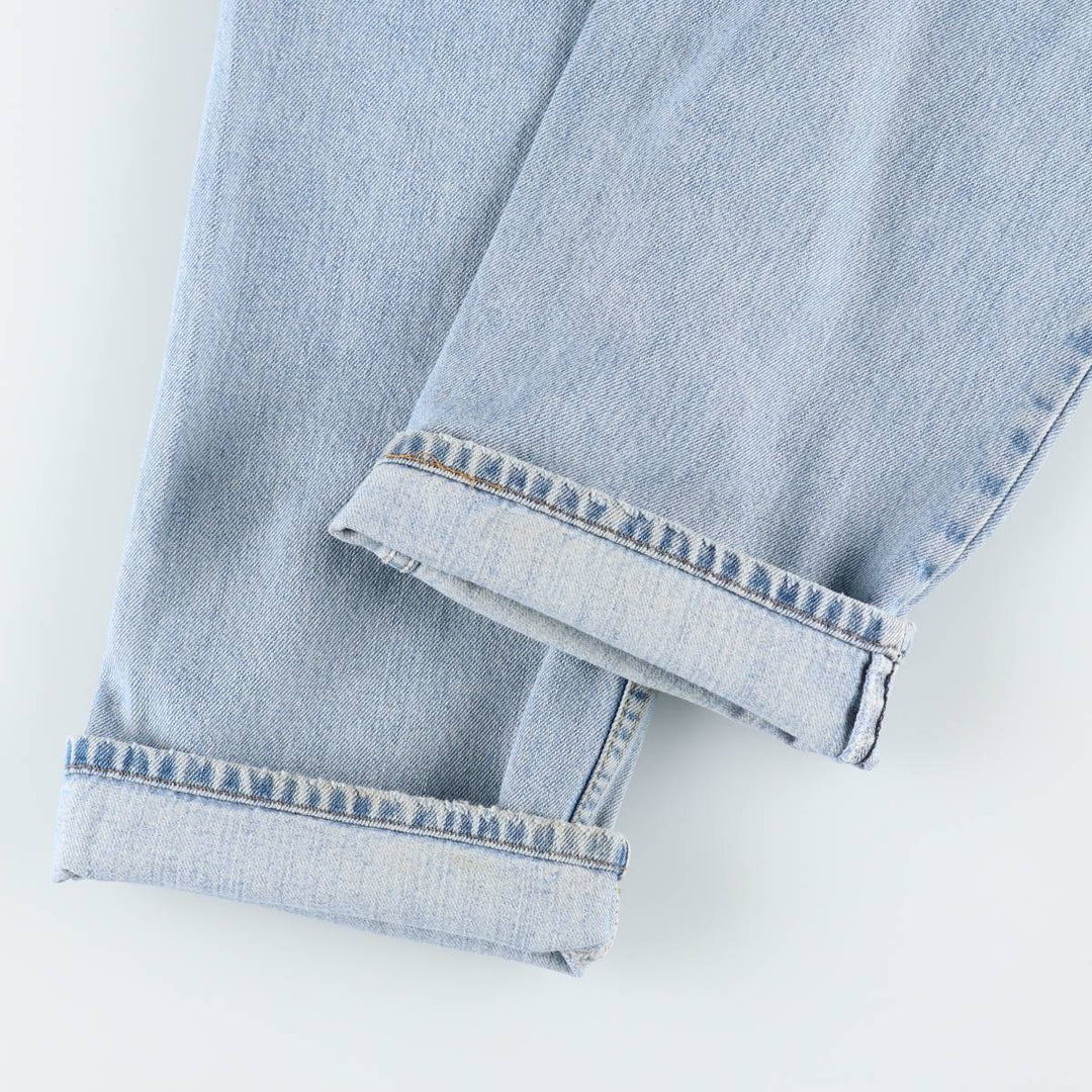Levi's 505 REGULAR FIT tapered denim pants for men, size w35 cotton blue type Vintage Second Hand
