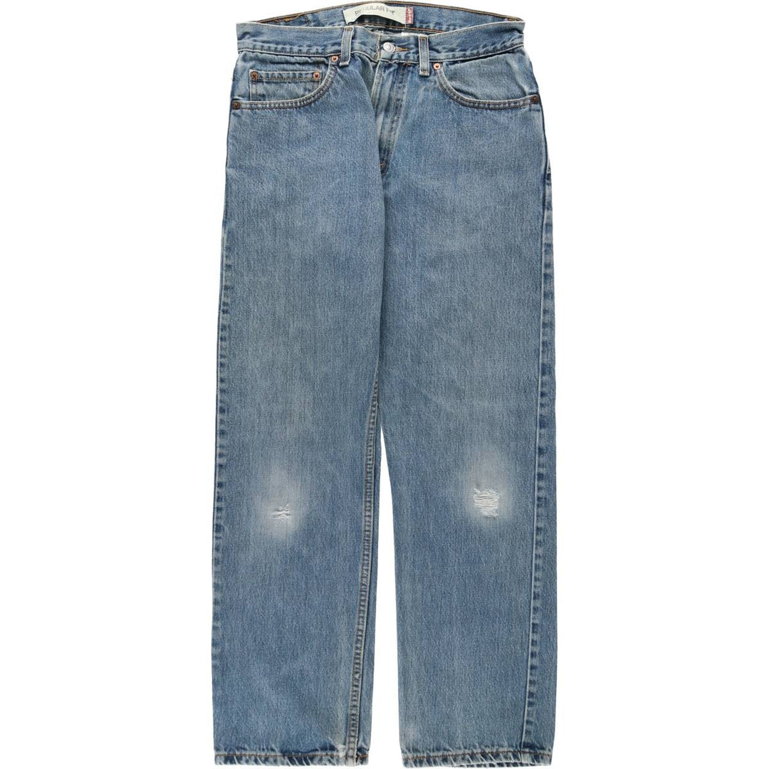 2000'S Levi's 505 Regular Fit Tapered Denim Pants, Men's Size W31 cotton blue type Vintage Second Hand
