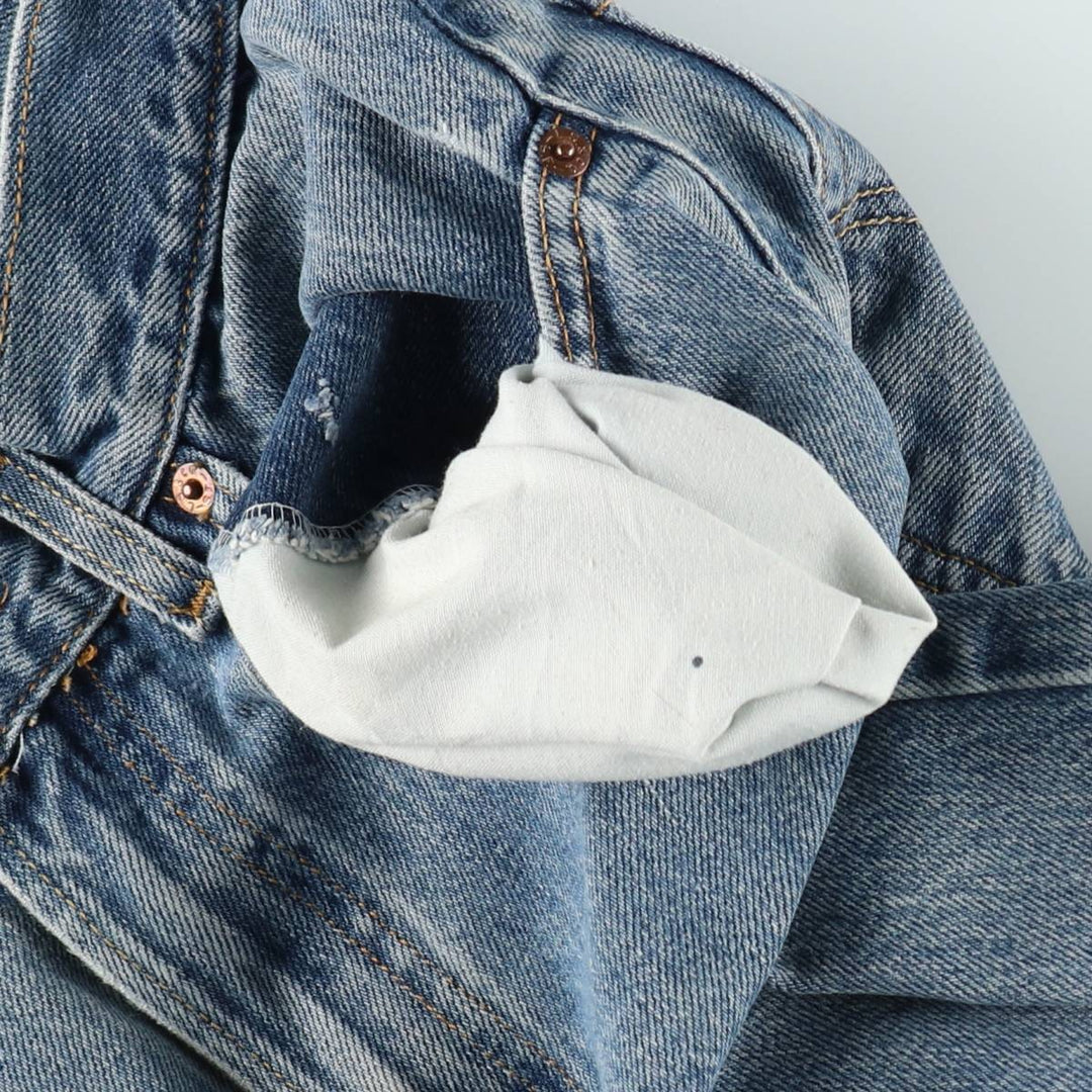 2000'S Levi's 505 Regular Fit Tapered Denim Pants, Men's Size W31 cotton blue type Vintage Second Hand