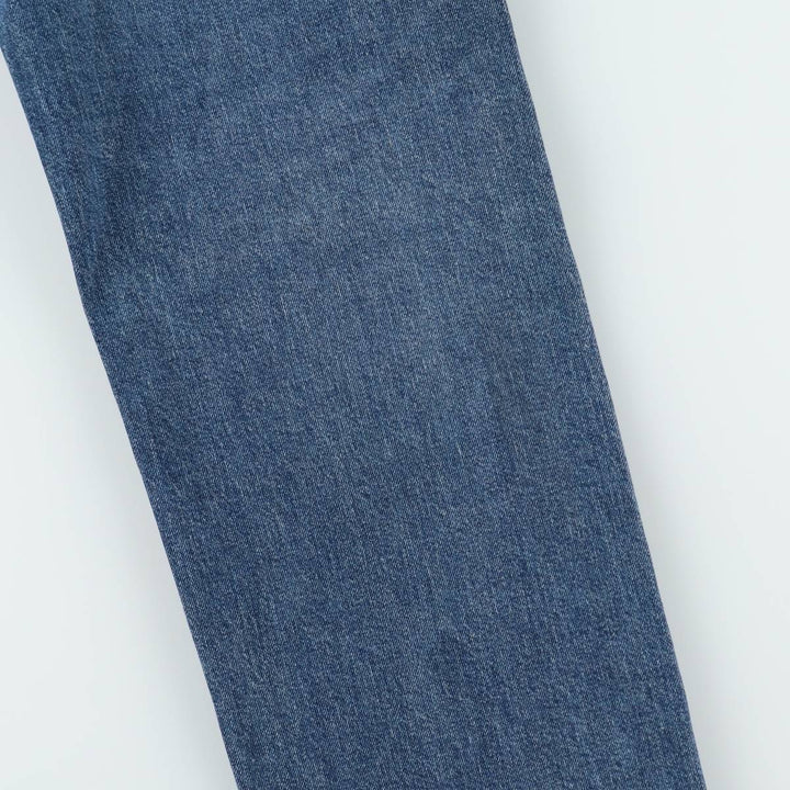 Levi's 505 tapered denim pants for men, size W34 cotton blue type Vintage Second Hand