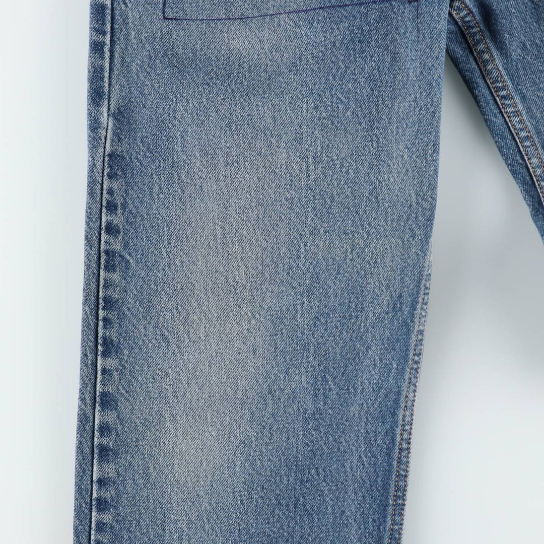 Levi's 505 REGULAR FIT tapered denim pants for men, size w32 cotton blue type Vintage Second Hand