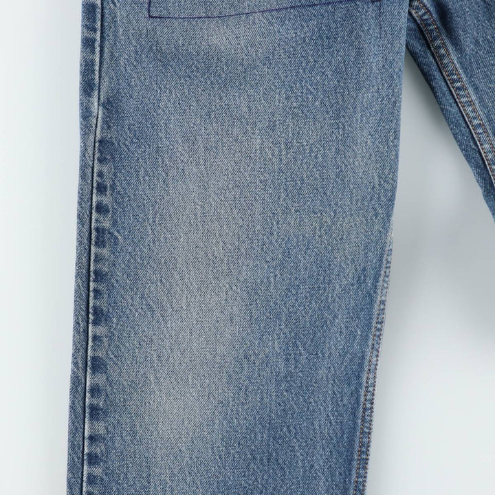 Levi's 505 REGULAR FIT tapered denim pants for men, size w32 cotton blue type Vintage Second Hand