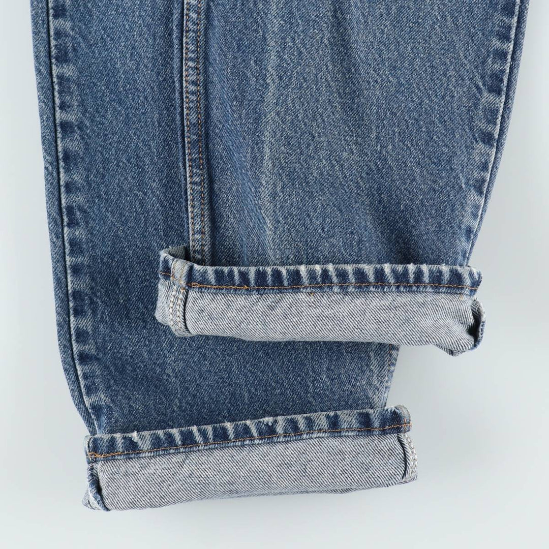 Levi's 505 REGULAR FIT tapered denim pants for men, size w32 cotton blue type Vintage Second Hand