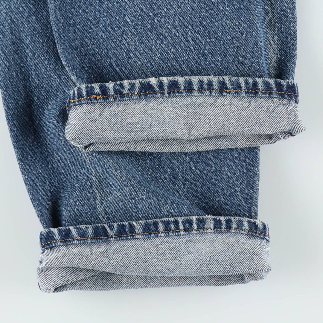 Levi's 505 REGULAR FIT tapered denim pants for men, size w32 cotton blue type Vintage Second Hand