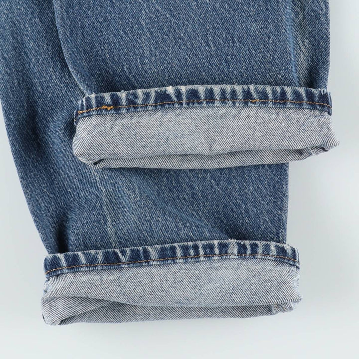 Levi's 505 REGULAR FIT tapered denim pants for men, size w32 cotton blue type Vintage Second Hand