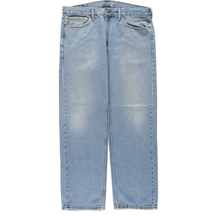 Levi's 505 tapered denim pants for men, size w36 unclear blue type Vintage Second Hand