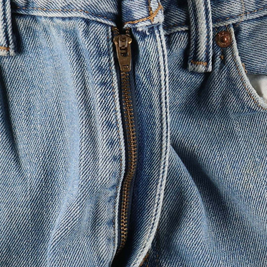 Levi's 505 tapered denim pants for men, size w36 unclear blue type Vintage Second Hand