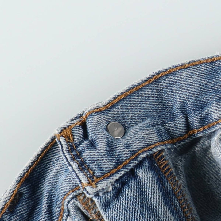 Levi's 505 tapered denim pants for men, size w36 unclear blue type Vintage Second Hand