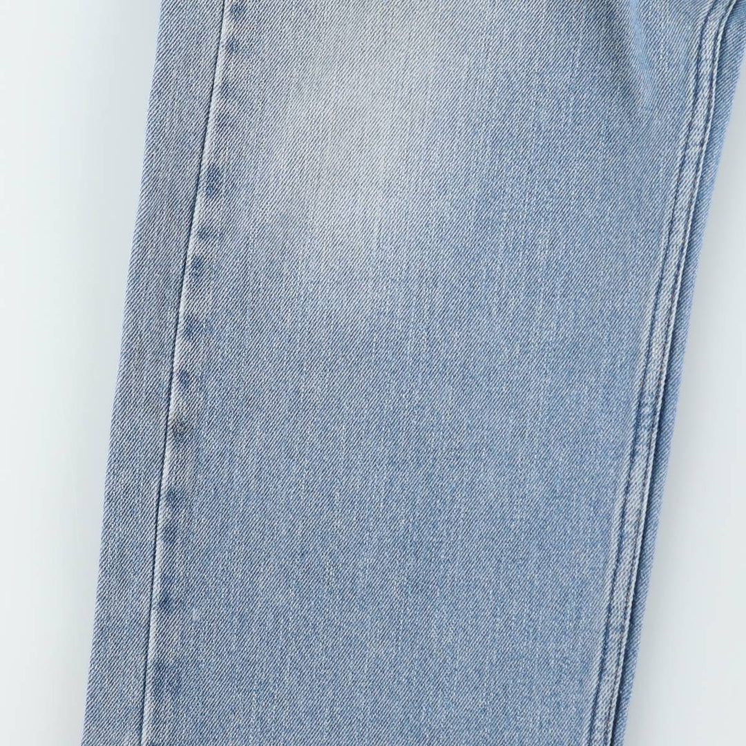 Levi's 505 tapered denim pants for men, size w36 unclear blue type Vintage Second Hand