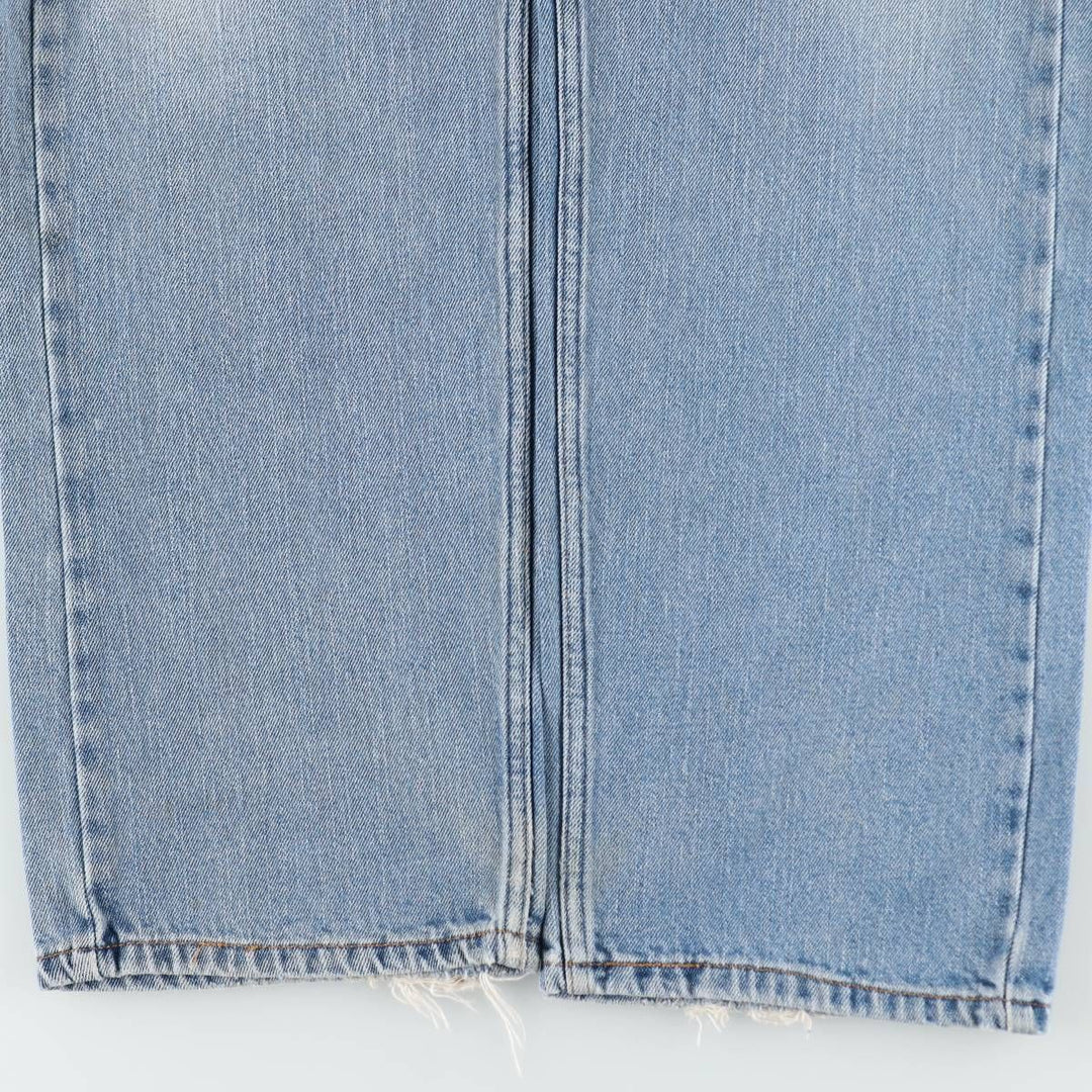 Levi's 505 tapered denim pants for men, size w36 unclear blue type Vintage Second Hand