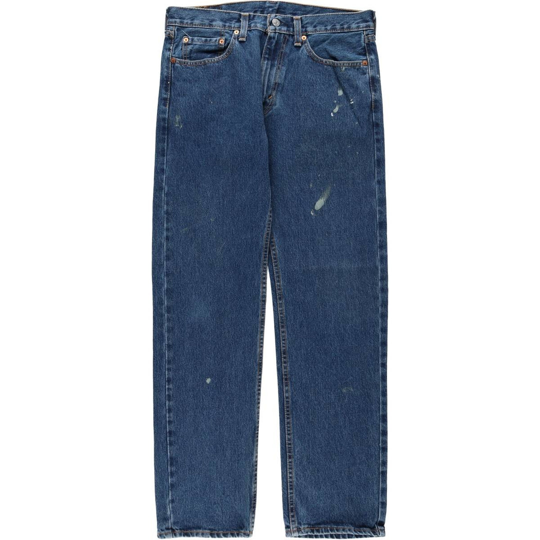 Levi's 505-4886 Straight Denim Pants, Men's, Size W34 cotton blue type Vintage Second Hand