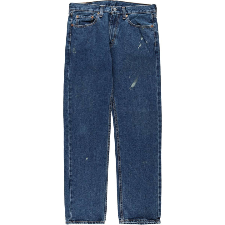 Levi's 505-4886 Straight Denim Pants, Men's, Size W34 cotton blue type Vintage Second Hand
