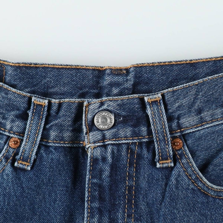 Levi's 505-4886 Straight Denim Pants, Men's, Size W34 cotton blue type Vintage Second Hand