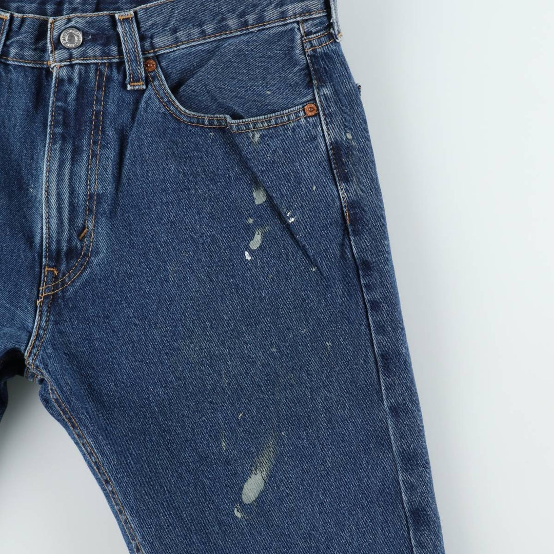 Levi's 505-4886 Straight Denim Pants, Men's, Size W34 cotton blue type Vintage Second Hand