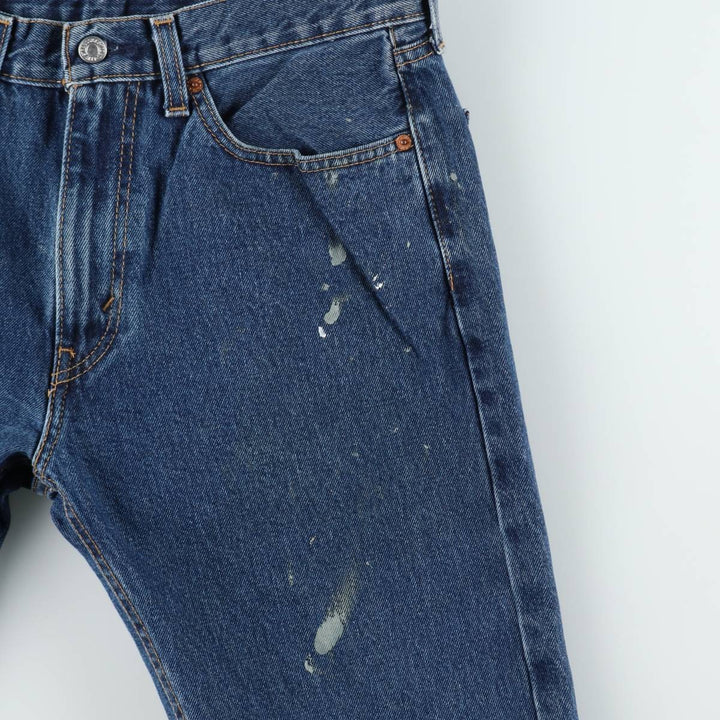 Levi's 505-4886 Straight Denim Pants, Men's, Size W34 cotton blue type Vintage Second Hand