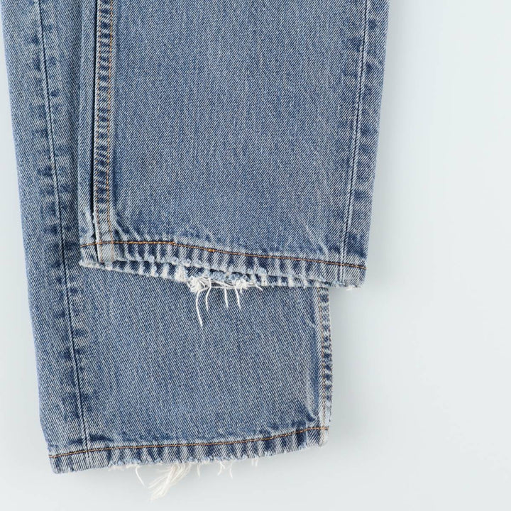 Levi's 505 Straight Denim Pants, Men's Size W34 (approx.) unclear blue type Vintage Second Hand