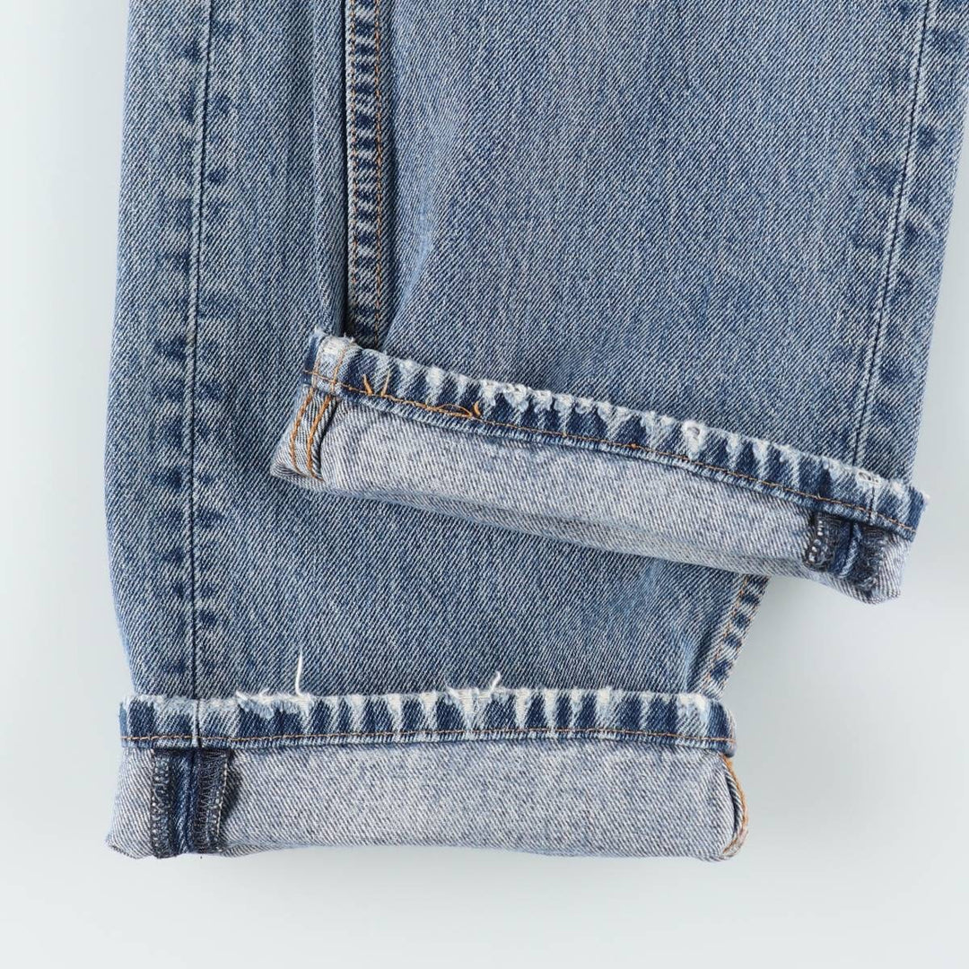 Levi's 505 Straight Denim Pants, Men's Size W34 (approx.) unclear blue type Vintage Second Hand