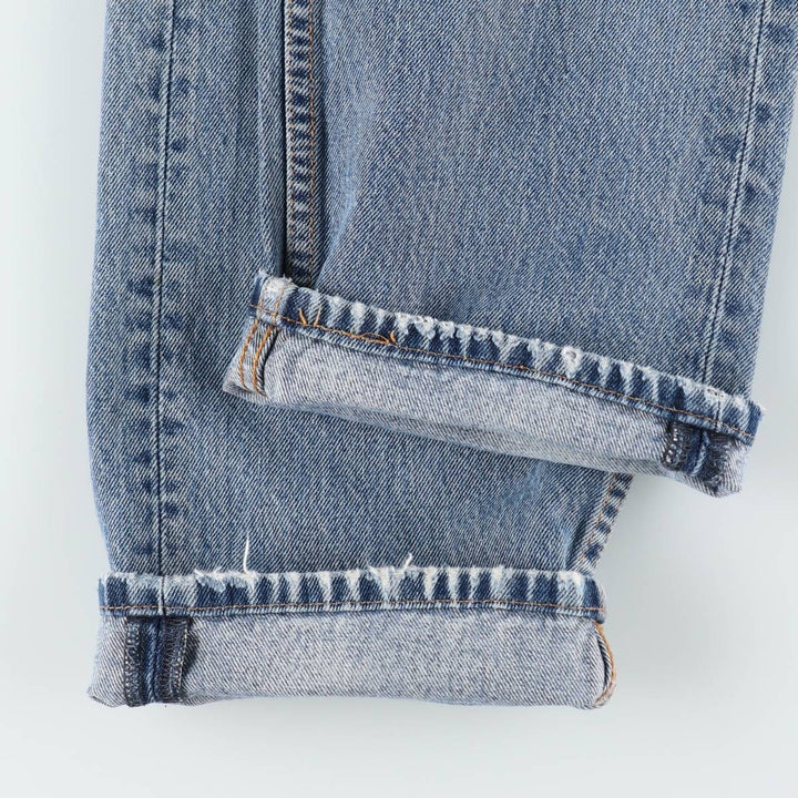 Levi's 505 Straight Denim Pants, Men's Size W34 (approx.) unclear blue type Vintage Second Hand