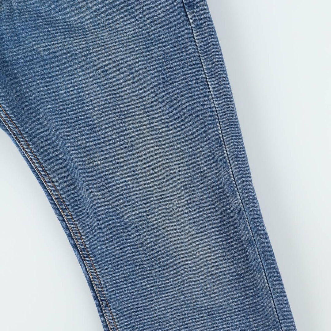 Levi's 505 tapered denim pants for men, equivalent to w35 cotton blue type Vintage Second Hand