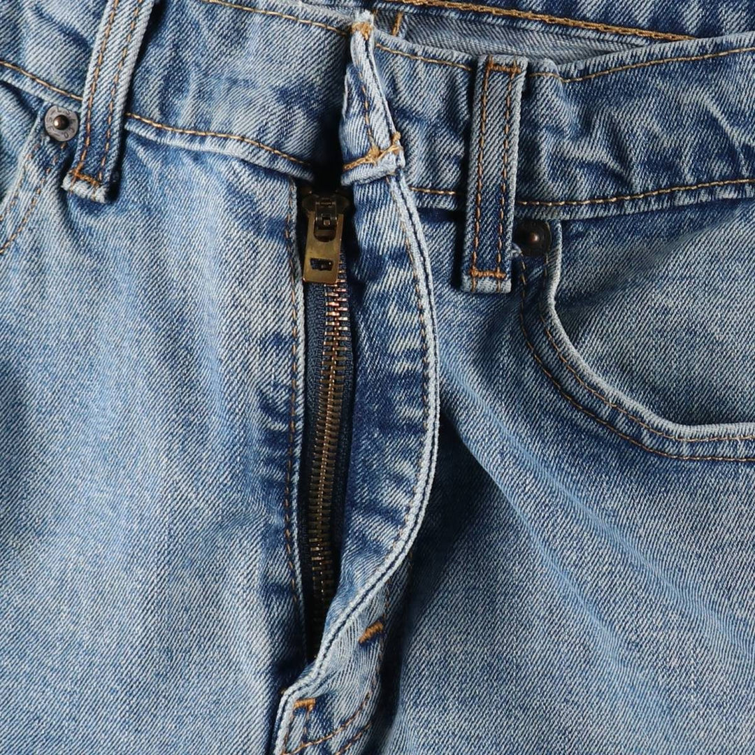 Levi's 505 tapered denim pants for men, equivalent to w32 cotton blue type Vintage Second Hand