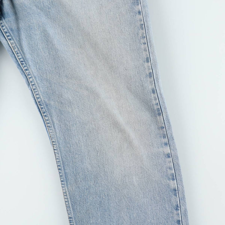 00'S Levi's 505 REGULAR FIT tapered denim pants for men, size w36 cotton blue type Vintage Second Hand