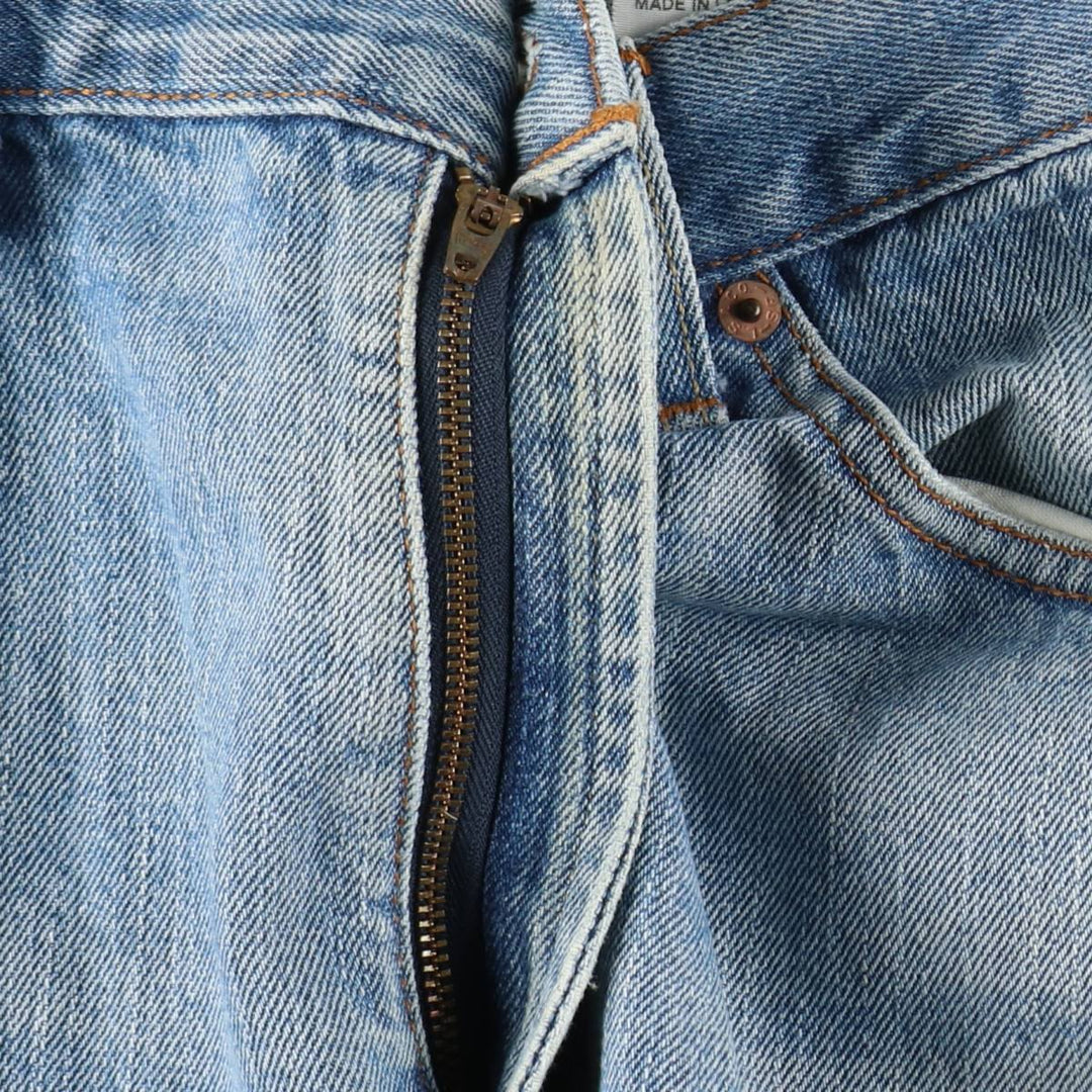 Levi's 505 REGULAR FIT tapered denim pants for men, size w37 cotton blue type Vintage Second Hand