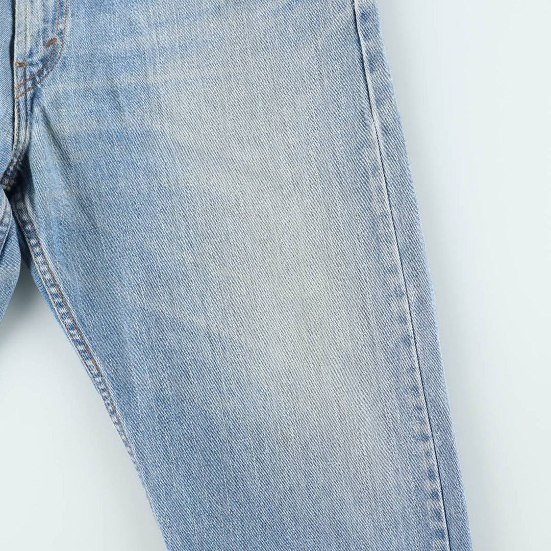 Levi's 505 REGULAR FIT tapered denim pants for men, size w37 cotton blue type Vintage Second Hand