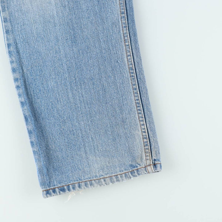 Levi's 505 REGULAR FIT tapered denim pants for men, size w37 cotton blue type Vintage Second Hand