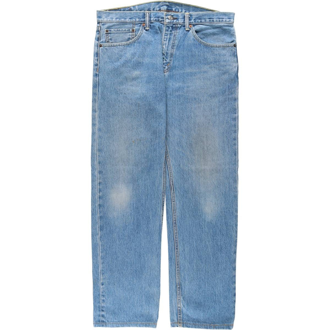 Levi's 505-4891 Tapered Denim Pants, Men's Size W37 (approx.) cotton blue type Vintage Second Hand