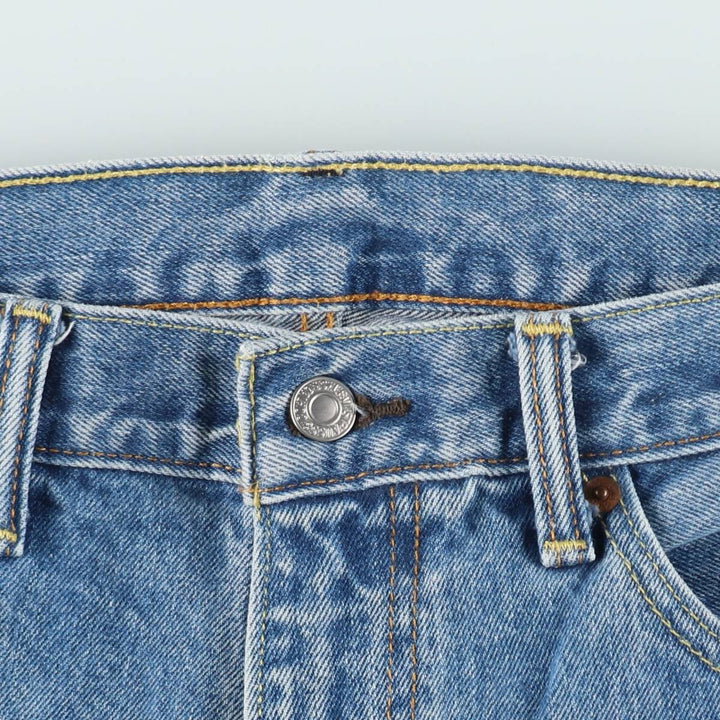 Levi's 505-4891 Tapered Denim Pants, Men's Size W37 (approx.) cotton blue type Vintage Second Hand