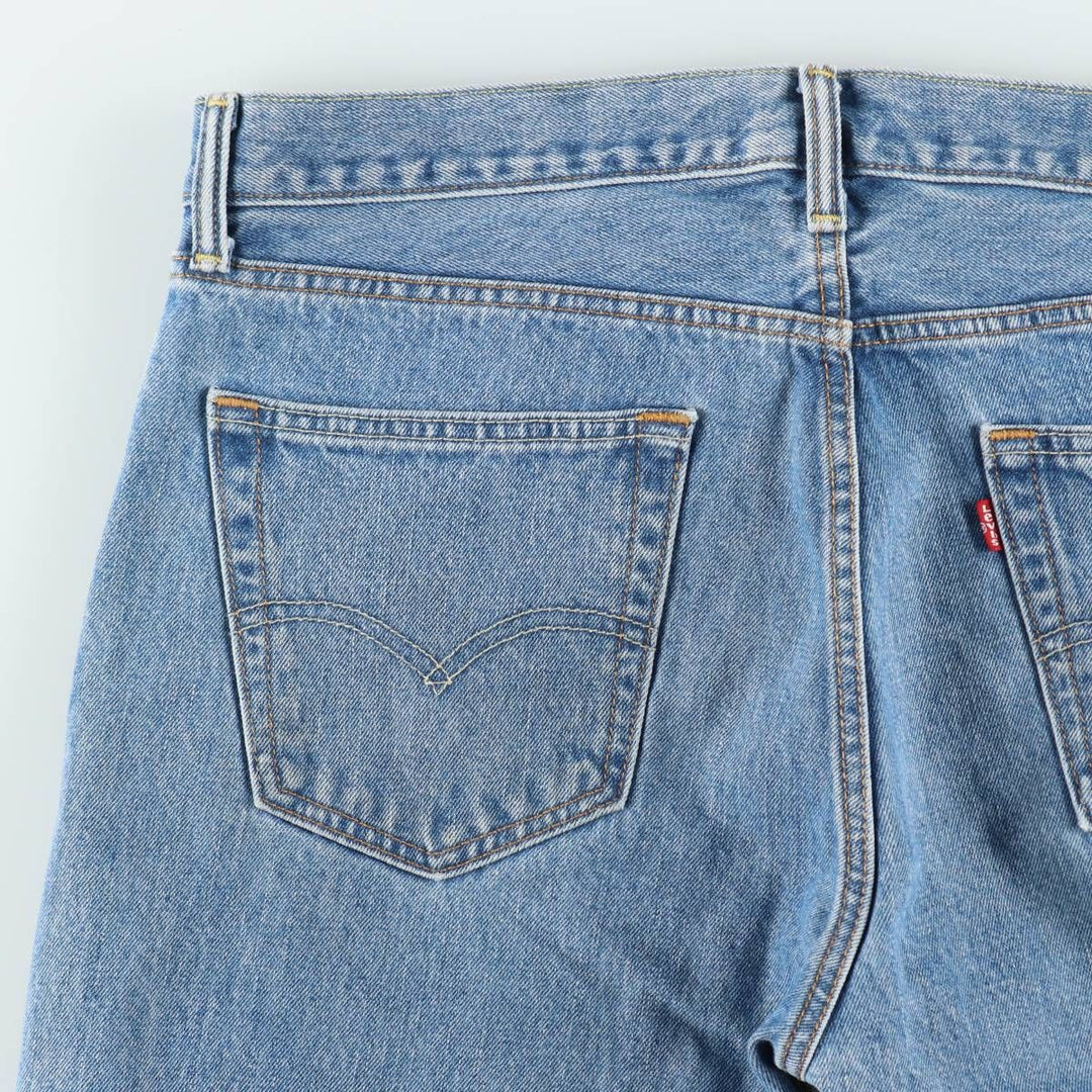 Levi's 505-4891 Tapered Denim Pants, Men's Size W37 (approx.) cotton blue type Vintage Second Hand
