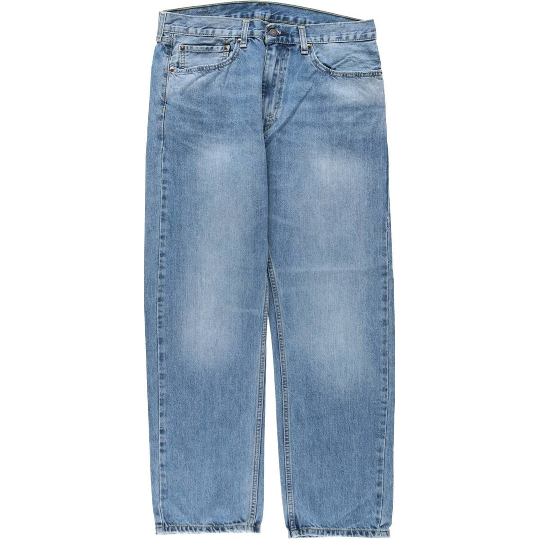 Levi's 505-1277 Straight Denim Pants, Men's Size W34 (approx.) cotton blue type Vintage Second Hand