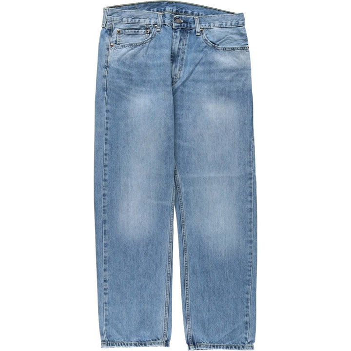 Levi's 505-1277 Straight Denim Pants, Men's Size W34 (approx.) cotton blue type Vintage Second Hand