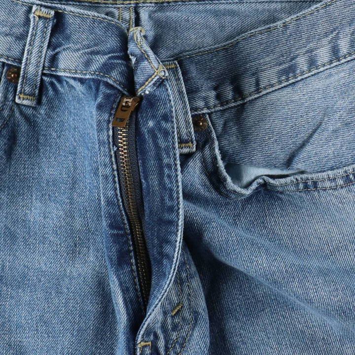 Levi's 505-1277 Straight Denim Pants, Men's Size W34 (approx.) cotton blue type Vintage Second Hand