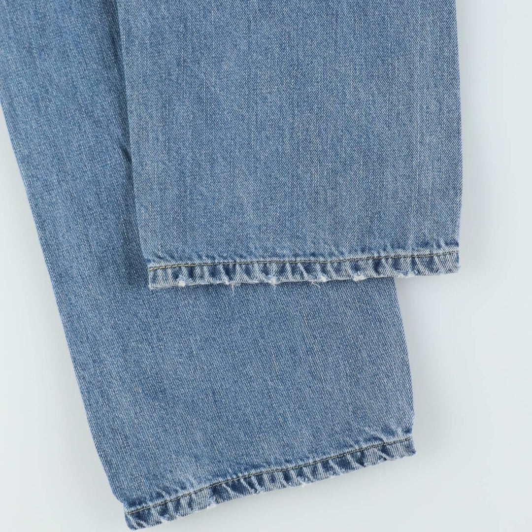 Levi's 505-1277 Straight Denim Pants, Men's Size W34 (approx.) cotton blue type Vintage Second Hand