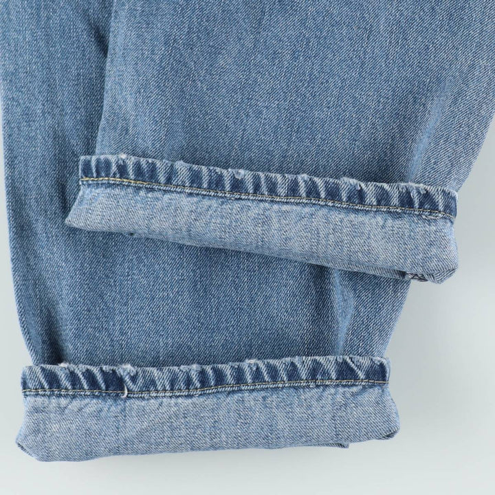 Levi's 505-1277 Straight Denim Pants, Men's Size W34 (approx.) cotton blue type Vintage Second Hand
