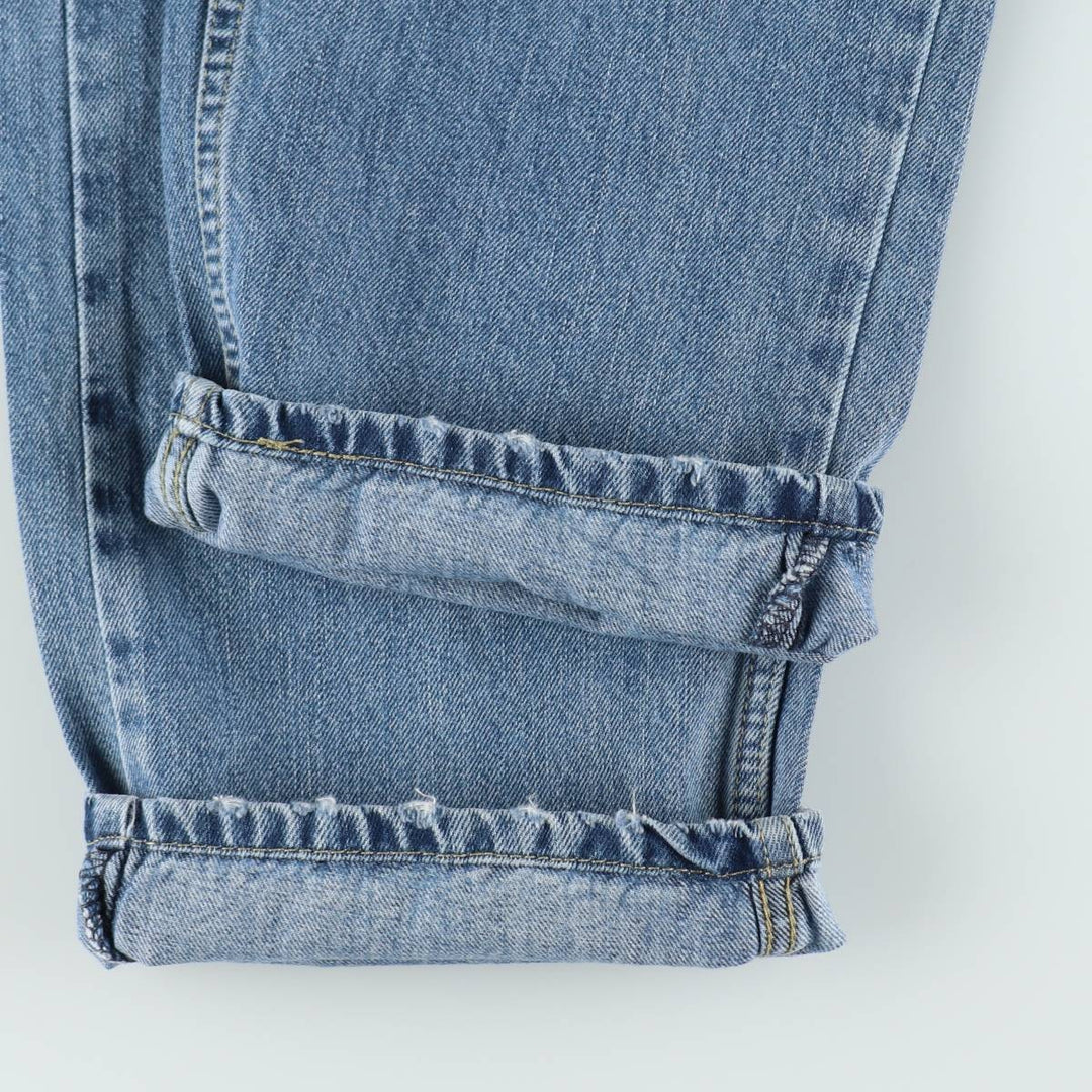 Levi's 505-1277 Straight Denim Pants, Men's Size W34 (approx.) cotton blue type Vintage Second Hand
