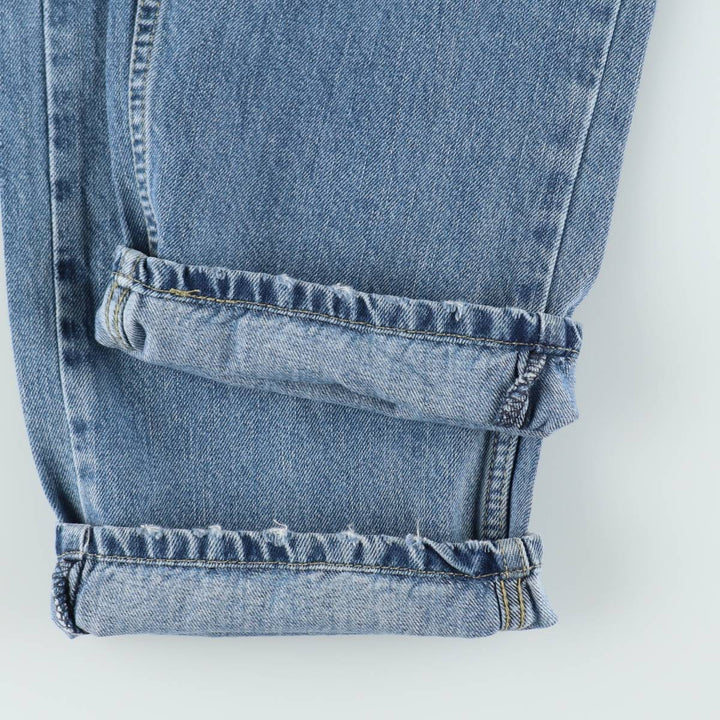 Levi's 505-1277 Straight Denim Pants, Men's Size W34 (approx.) cotton blue type Vintage Second Hand