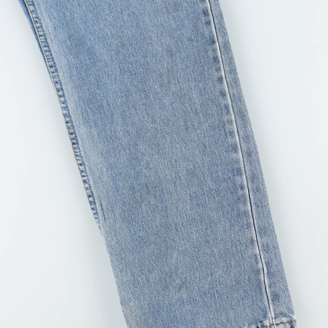 Levi's 505 REGULAR FIT tapered denim pants for men, size w33 cotton blue type Vintage Second Hand
