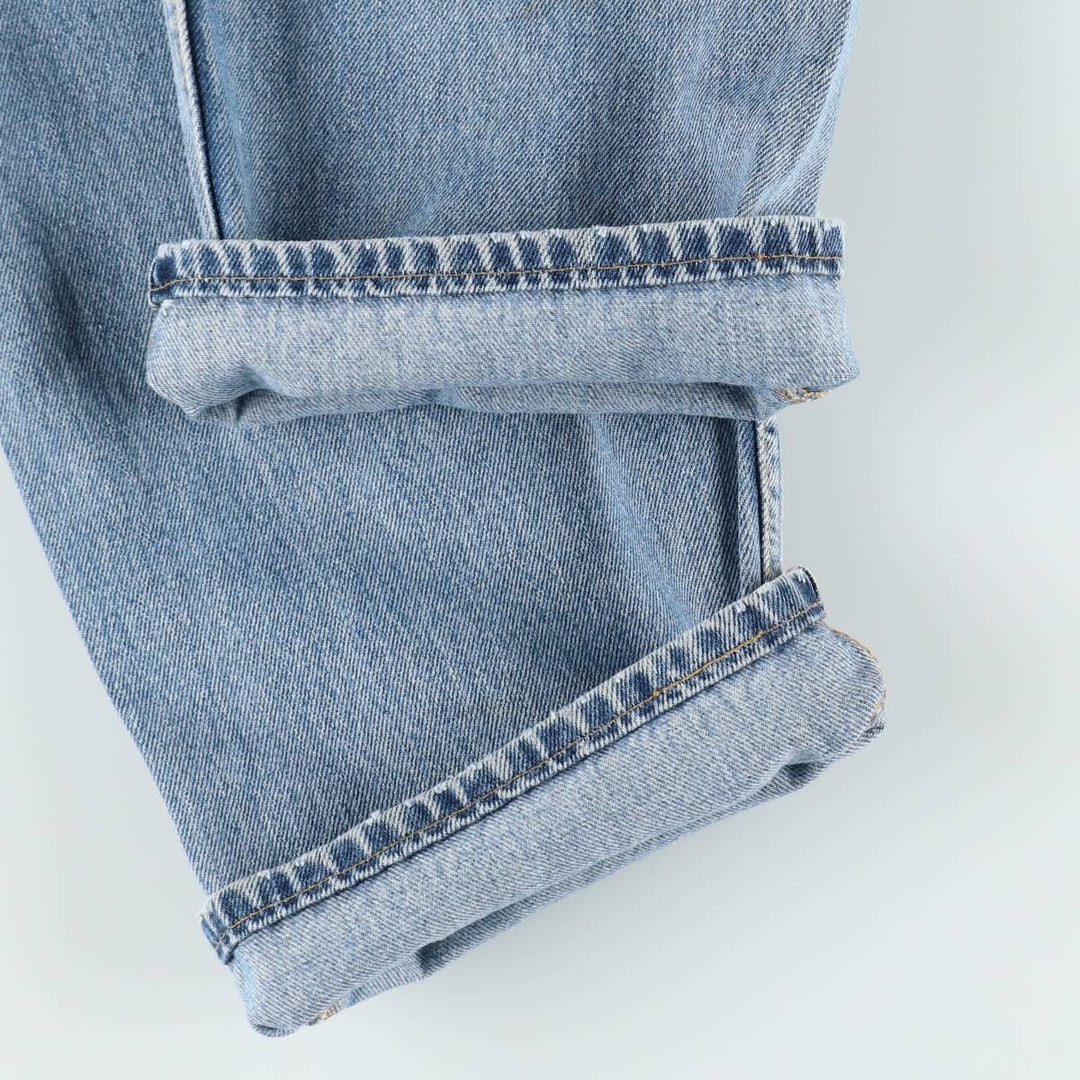 Levi's 505 REGULAR FIT tapered denim pants for men, size w33 cotton blue type Vintage Second Hand
