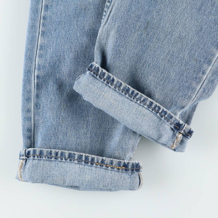 Levi's 505 REGULAR FIT tapered denim pants for men, size w33 cotton blue type Vintage Second Hand
