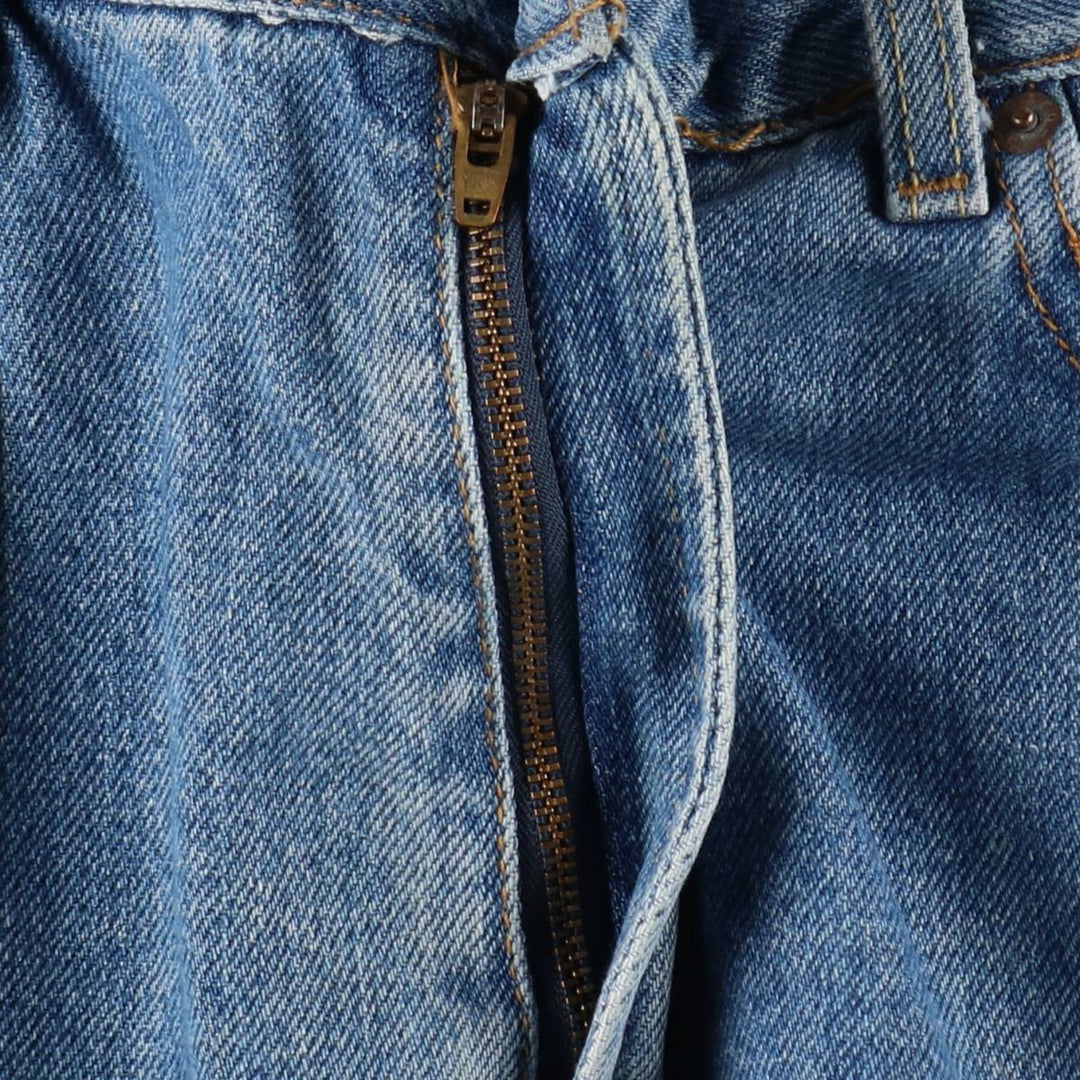 Levi's 505 REGULAR FIT tapered denim pants for men, size w34 cotton blue type Vintage Second Hand
