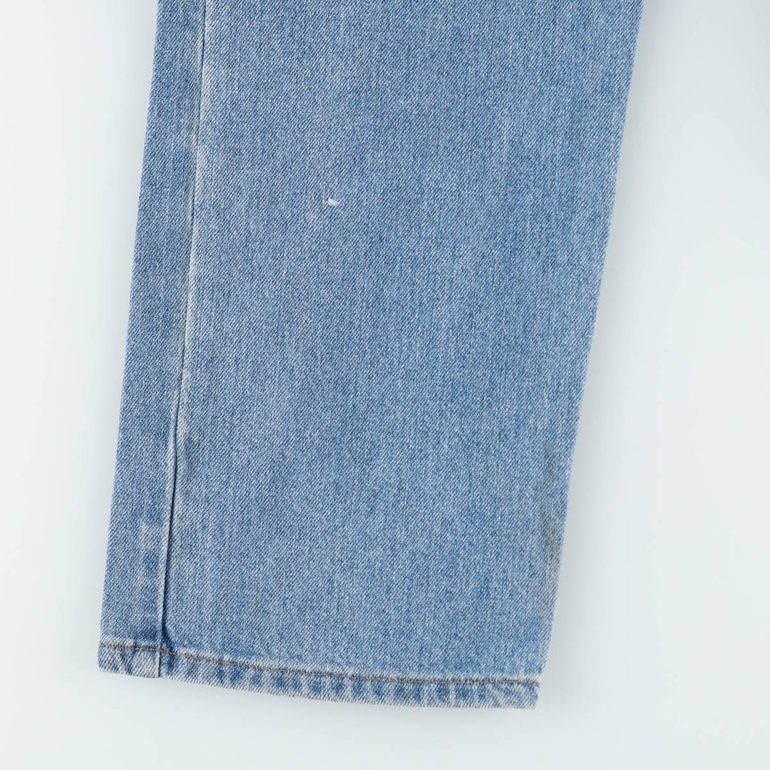 Levi's 505 REGULAR FIT tapered denim pants for men, size w34 cotton blue type Vintage Second Hand