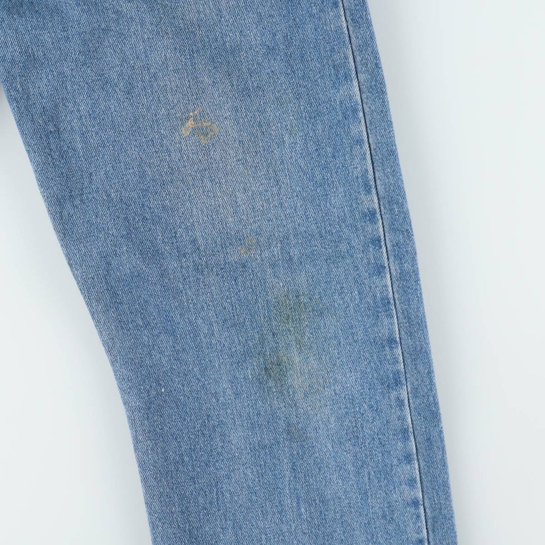 Levi's 505 REGULAR FIT tapered denim pants for men, size w34 cotton blue type Vintage Second Hand