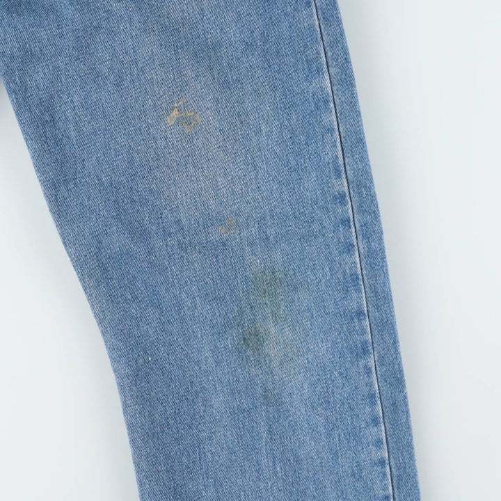 Levi's 505 REGULAR FIT tapered denim pants for men, size w34 cotton blue type Vintage Second Hand